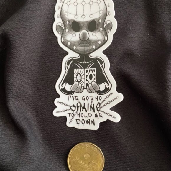 Exclusive Set Bundle of 8 Disney Horror Halloween Goth Vinyl Stickers - Picture 8 of 16